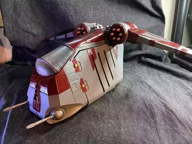 Mini Rig LAAT Original Concept Clone Attack Transport CAT