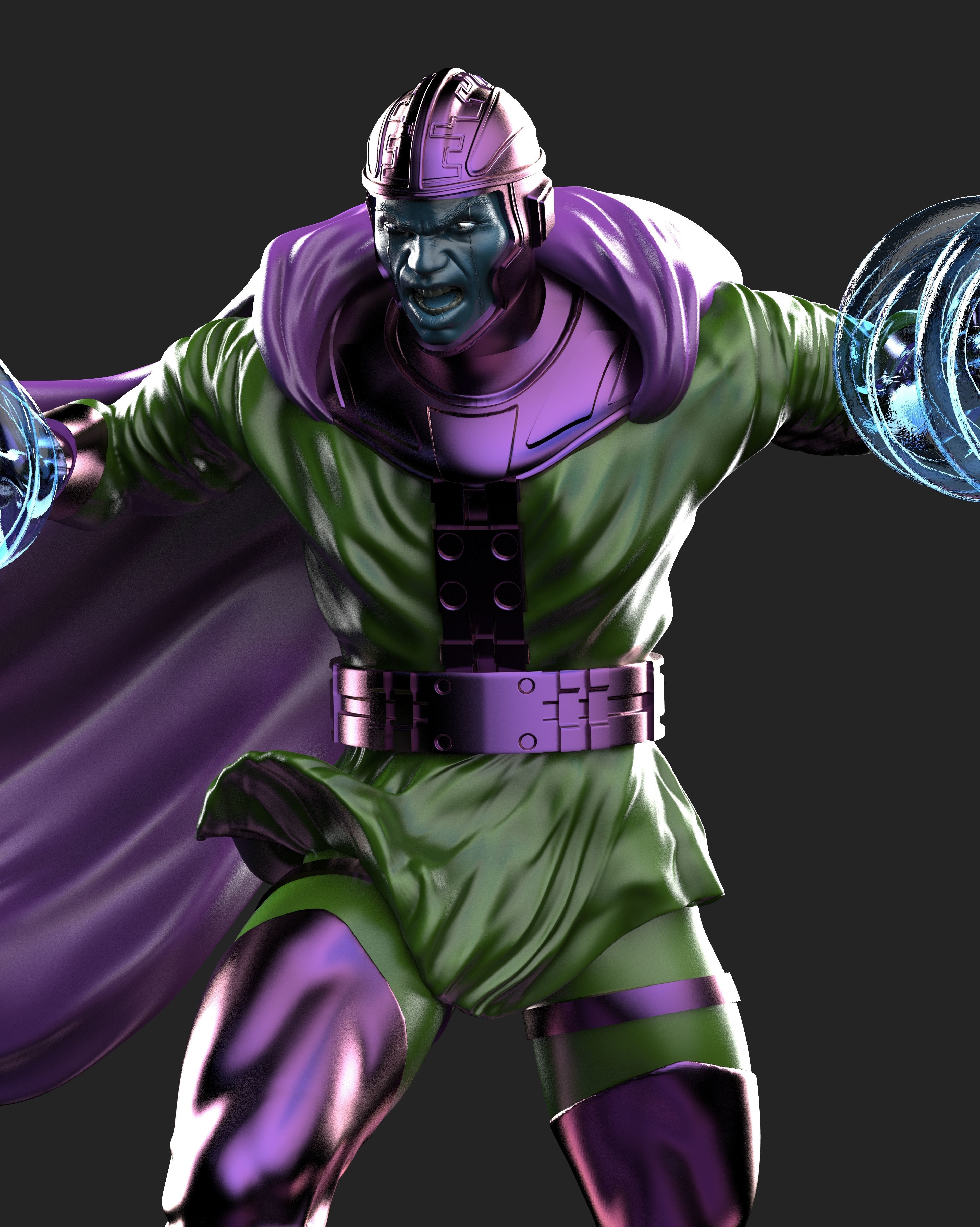 Kang The Conqueror 3D print model_2
