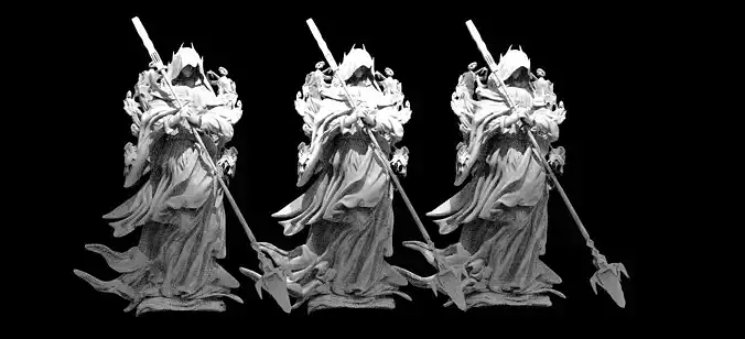 Kharon the Ferryman 3D model