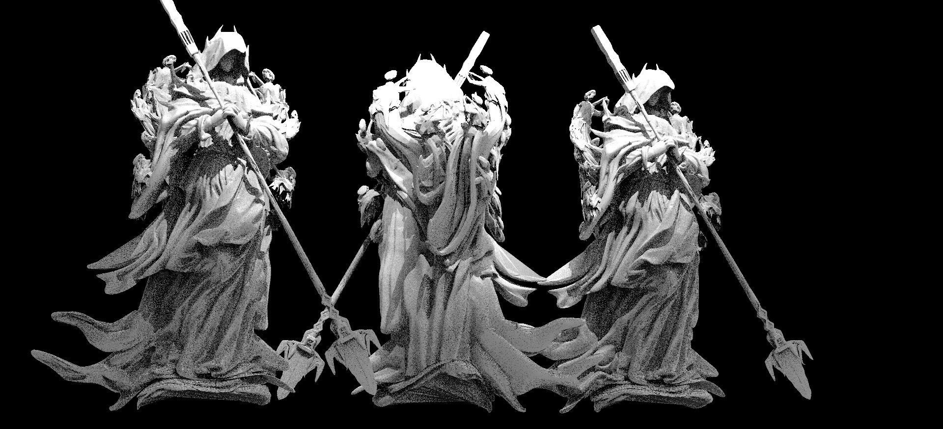 Kharon the Ferryman 3D model_2