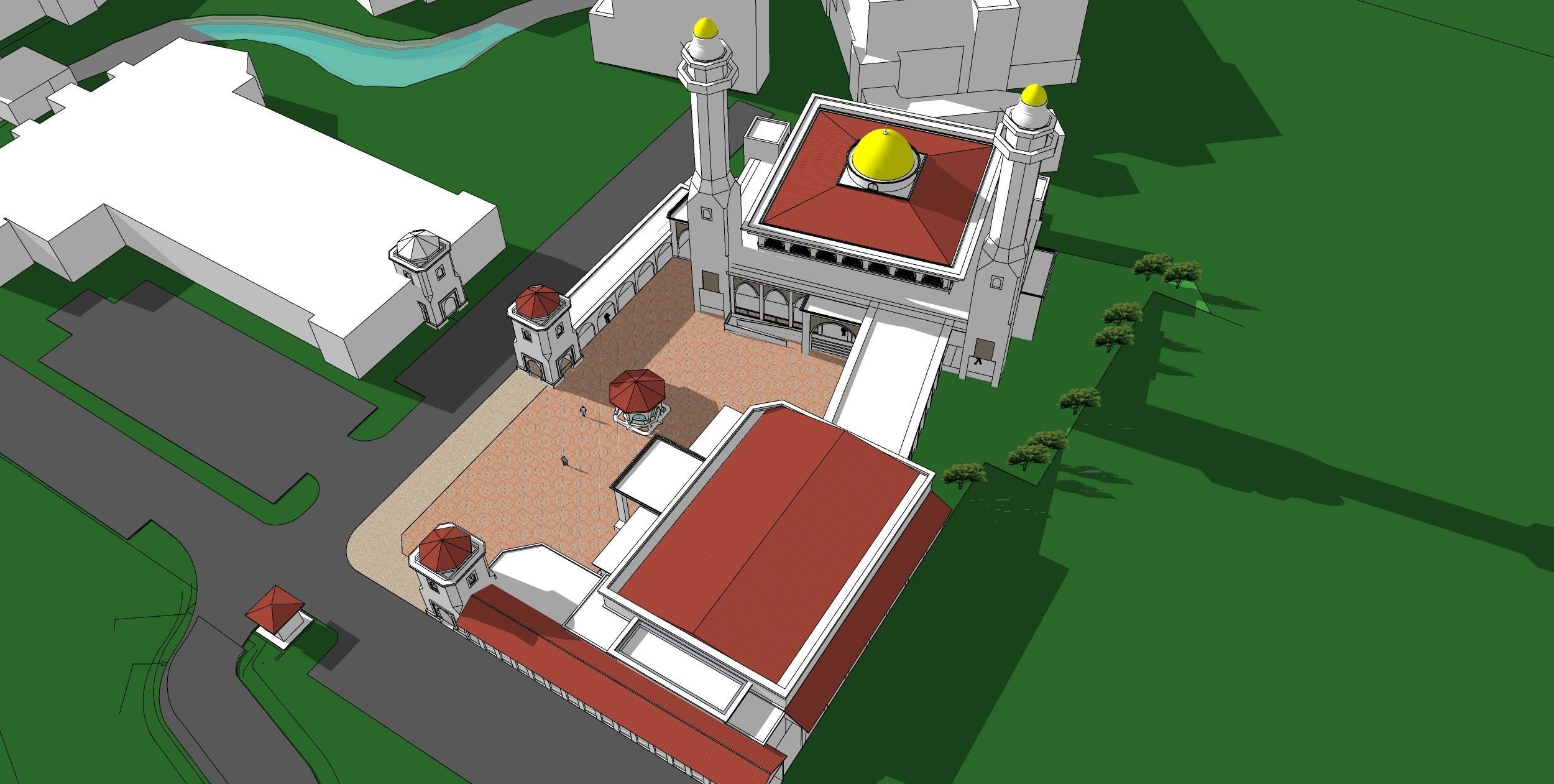 Mosque02 3D model_2