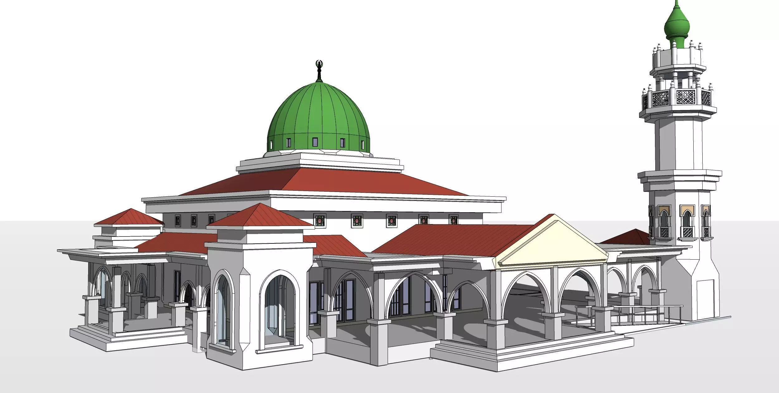 Mosque03 3D model_0