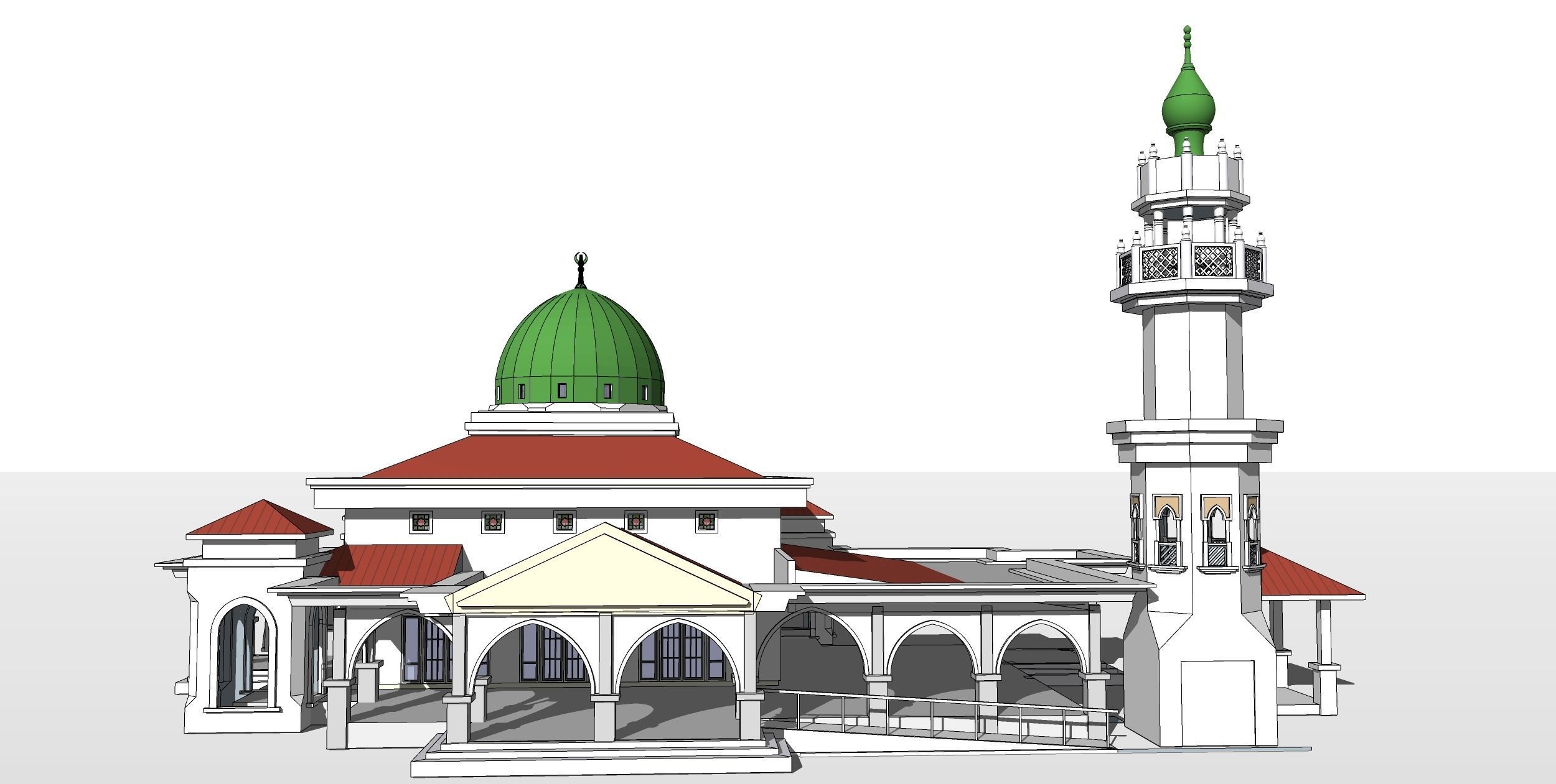 Mosque03 3D model_1