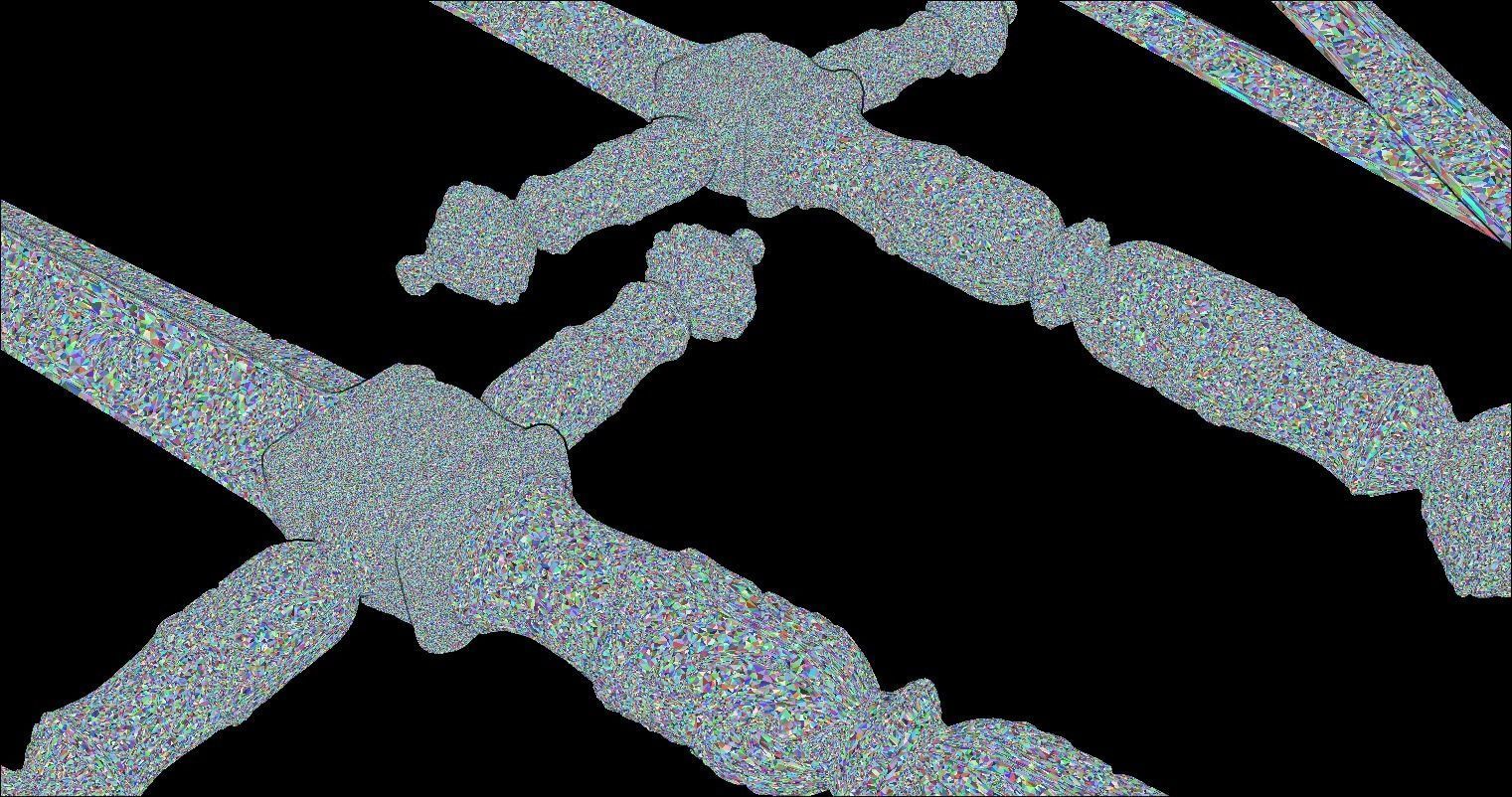 Ornate Long Sword Nanite 3D model_3