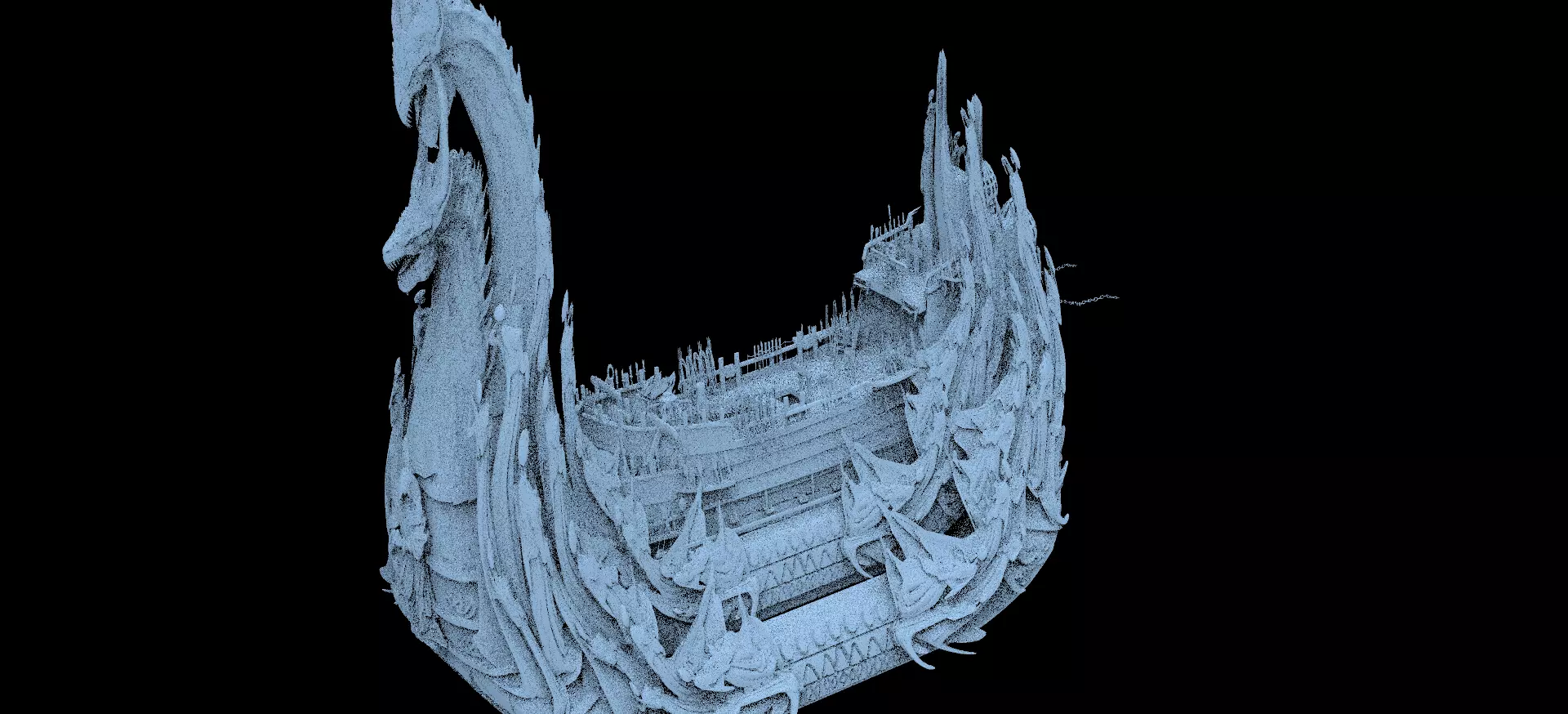 Kharon the Ferryman Ship 3 3D model_0