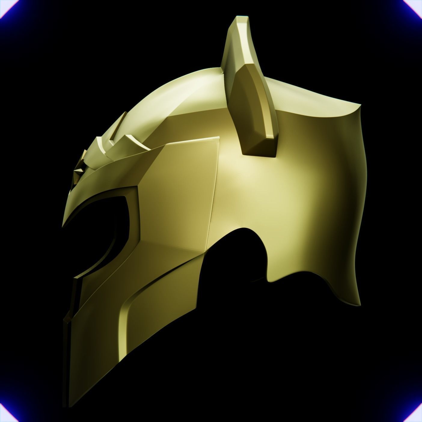 WONDER WOMAN SOLDIER HELMET V1 3D print model_6