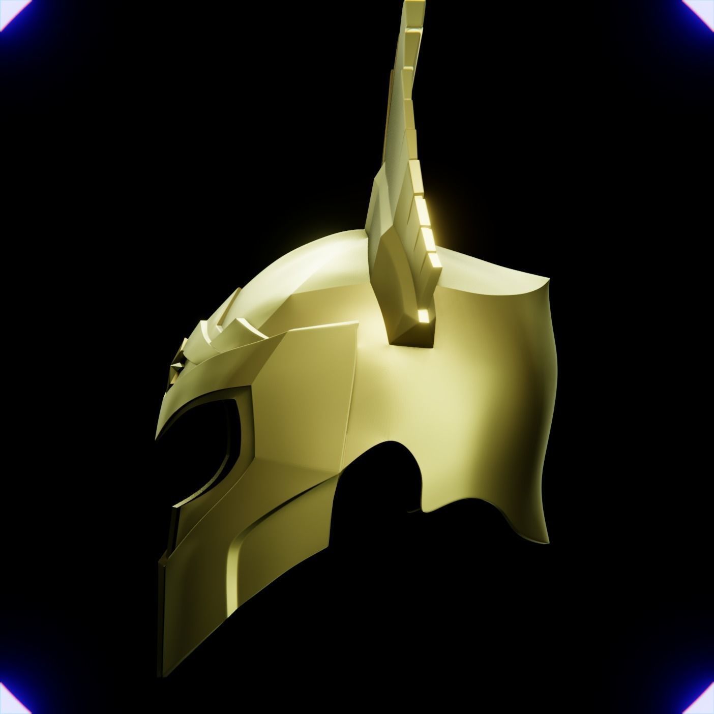 WONDER WOMAN SOLDIER HELMET V1 3D print model_11