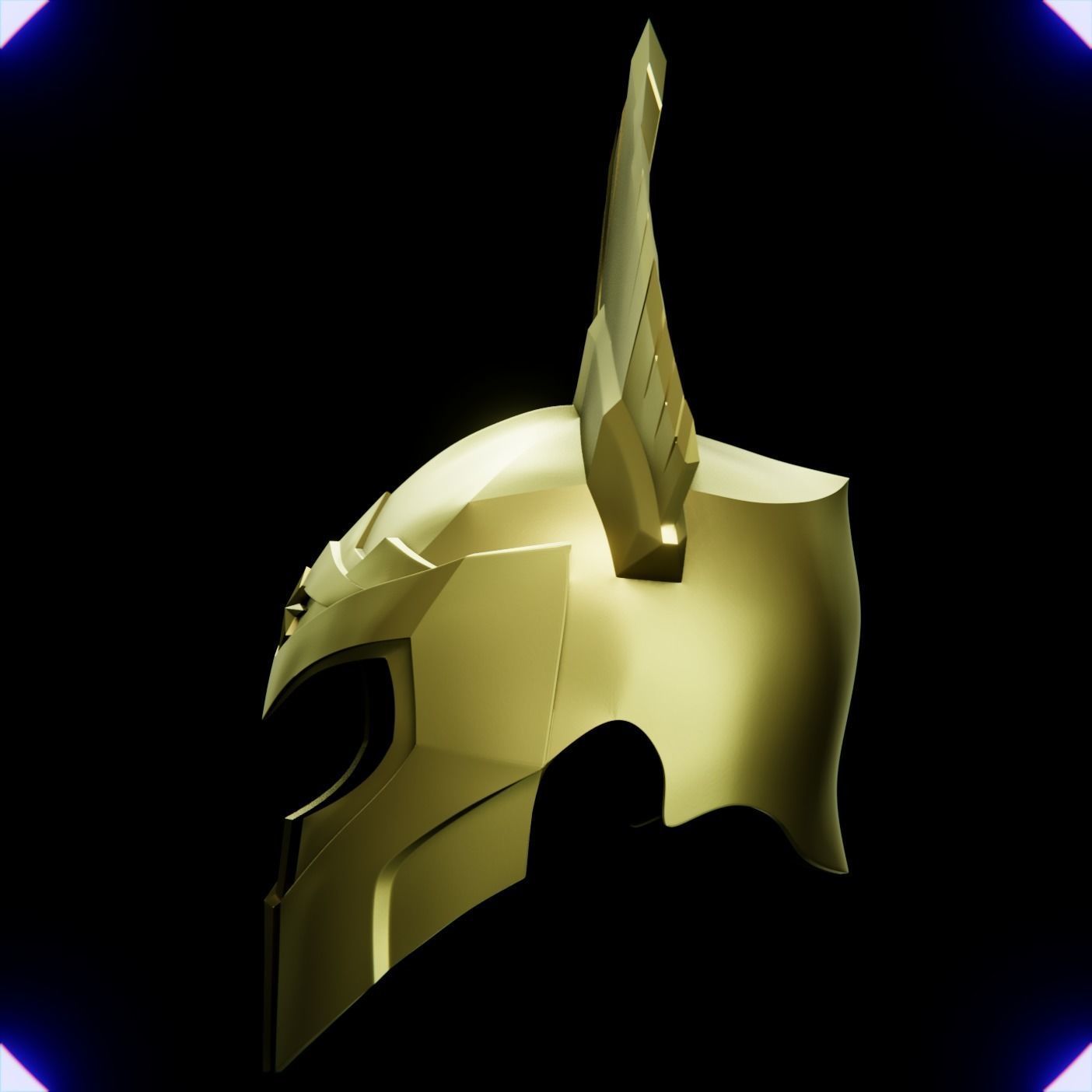 WONDER WOMAN SOLDIER HELMET V1 3D print model_16