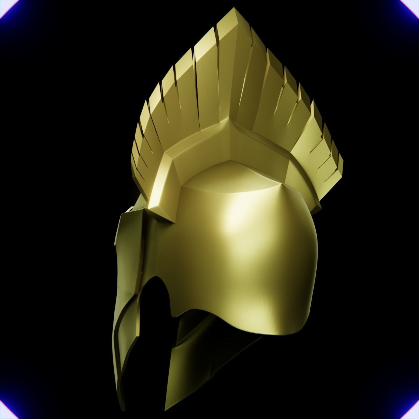 WONDER WOMAN SOLDIER HELMET V1 3D print model_17