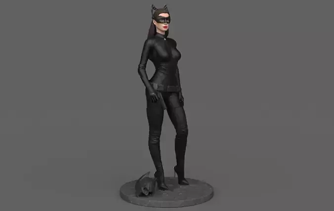 Catwoman Selina Kyle 3D print model