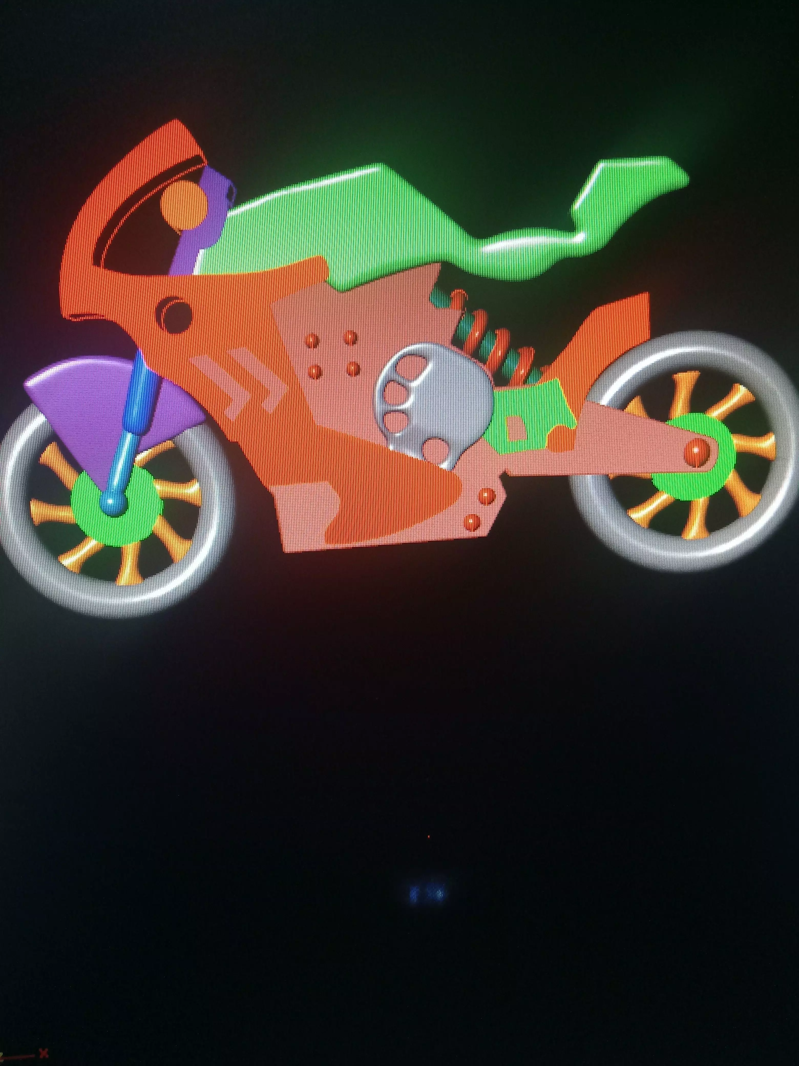 MOTO DEPORTIVA 3D print model_0