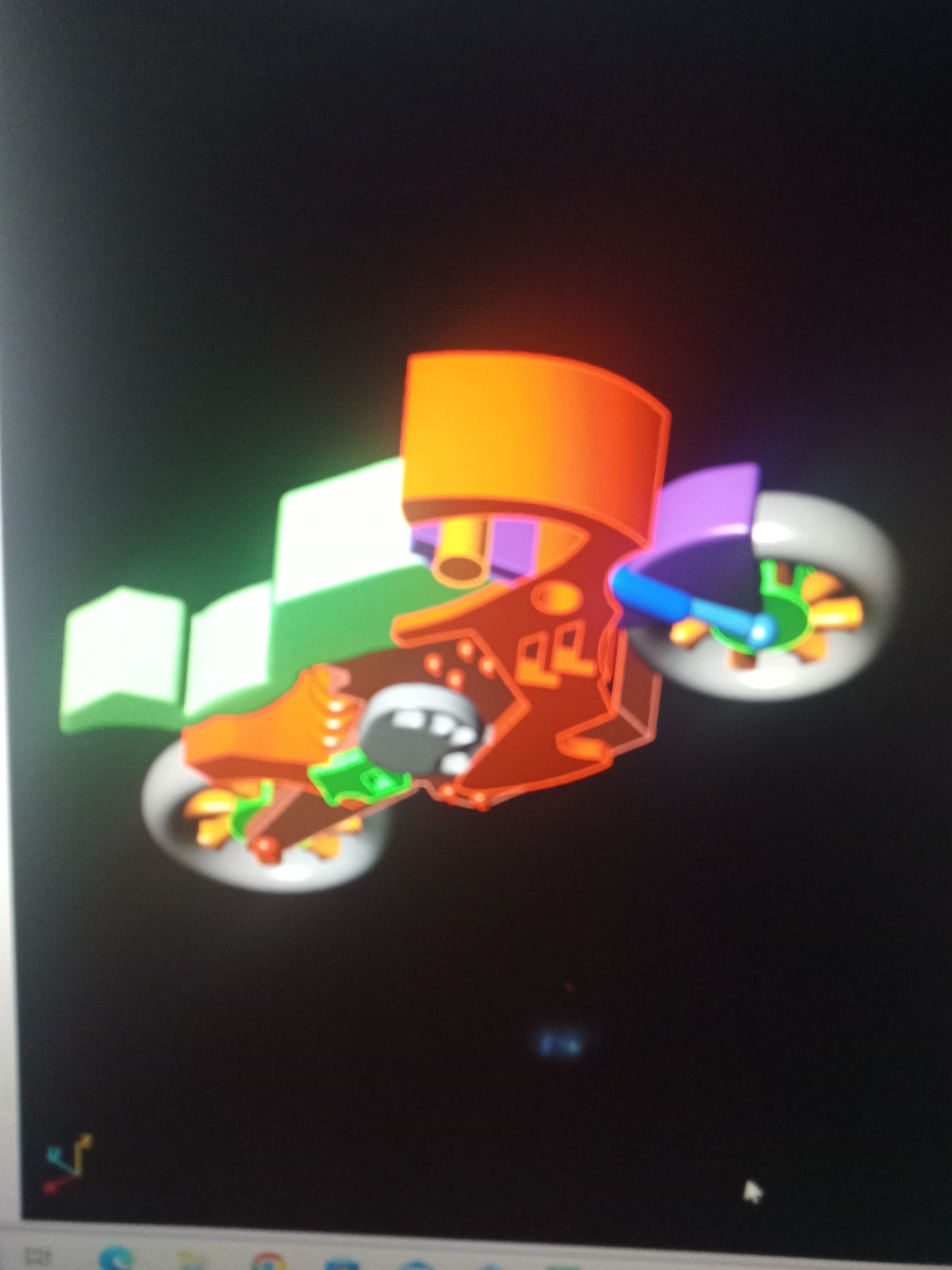 MOTO DEPORTIVA 3D print model_1