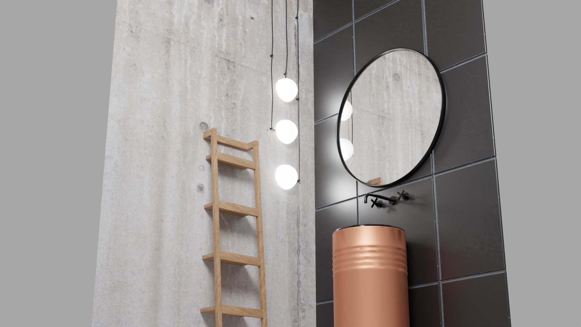 Bathroom 3D model_3