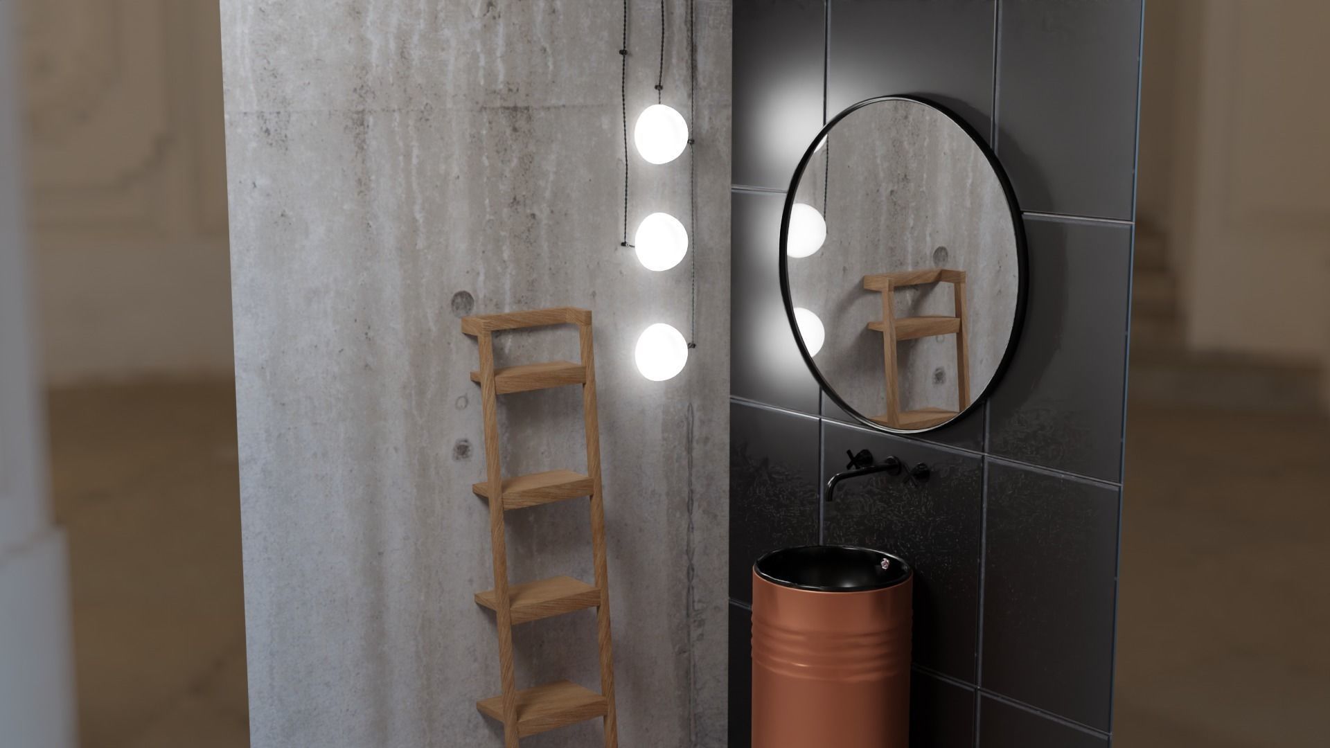 Bathroom 3D model_1