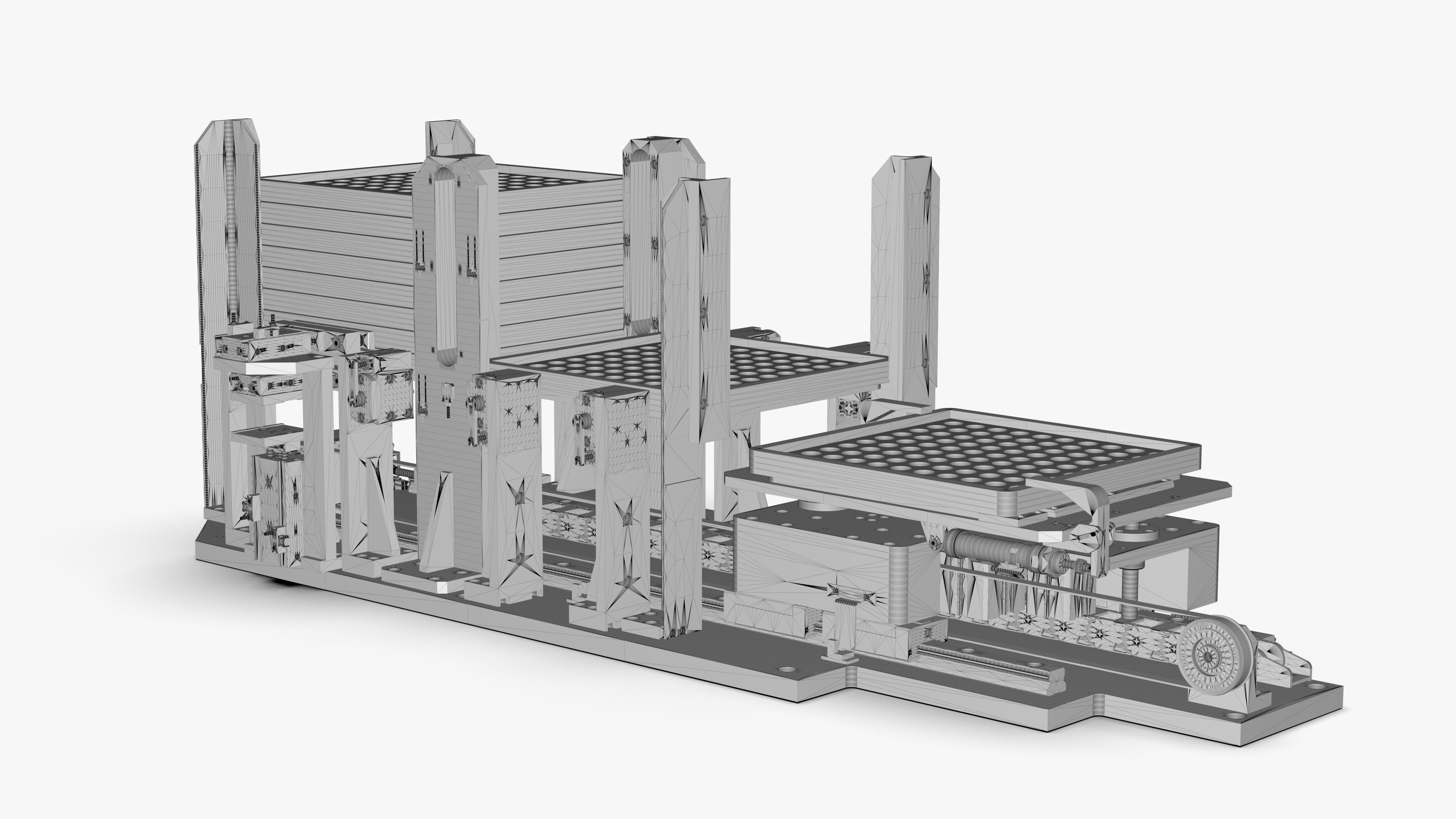 Tray Plate Loading Module 3D model_16