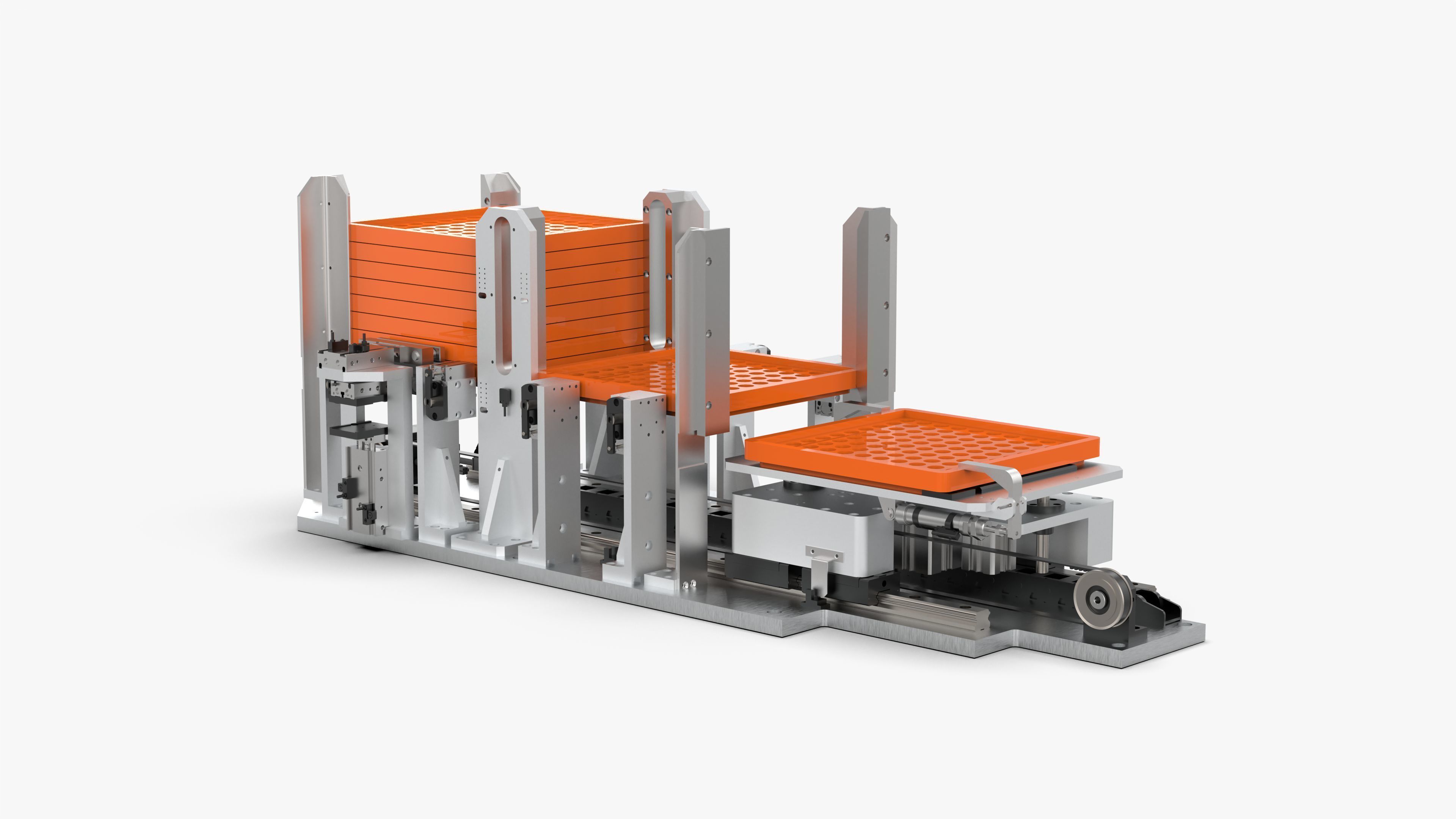 Tray Plate Loading Module 3D model_1