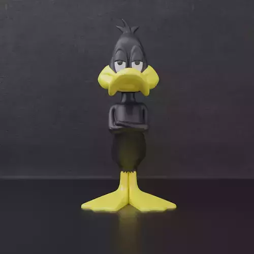 Duck headphone stand 3D print model
