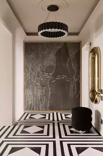 Medieval apartment interior 3d model