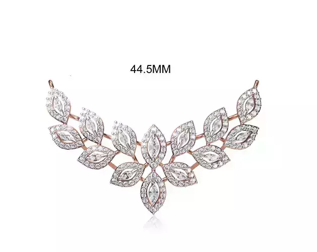 Women Necklace Pendant STL OBJ FBX JCD Details 3D print model
