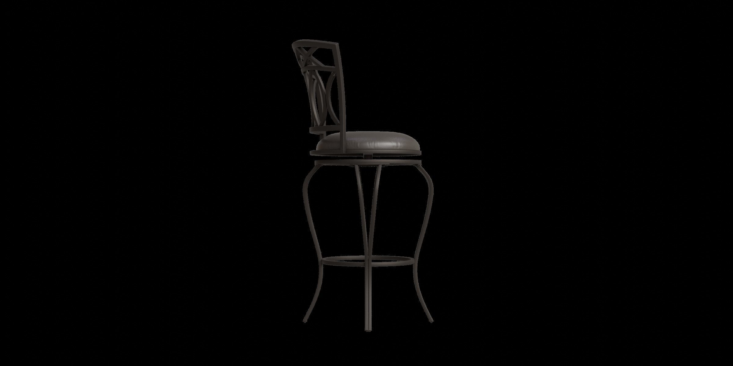 Risch 44 Bar Stool Low-poly 3D model_5