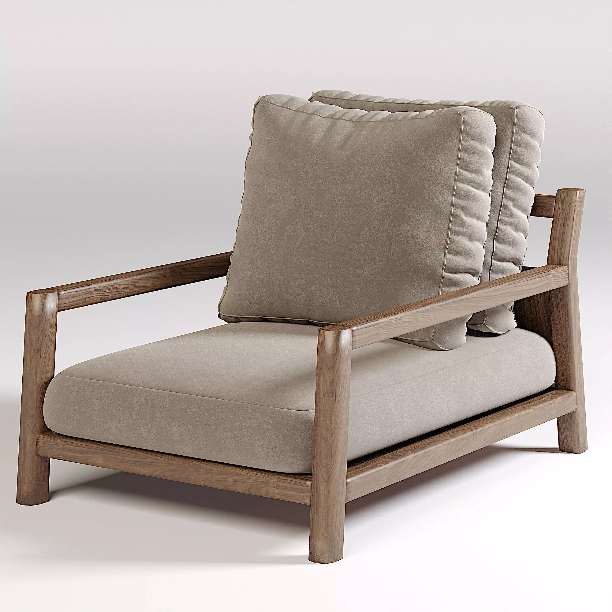 Pablo Outdoor Amrchair 3D model
