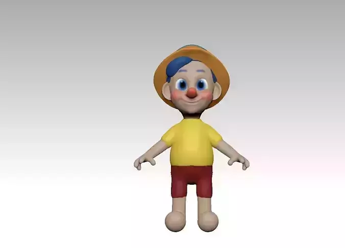 pinocchio  3D model
