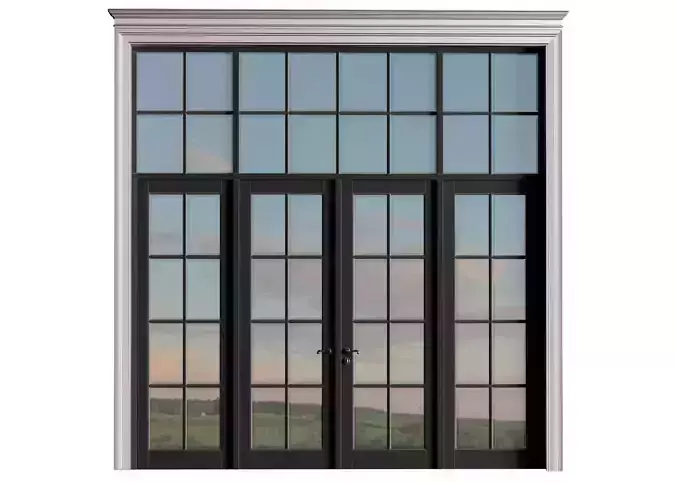 Modern Classic French Entrance Patio Doors 