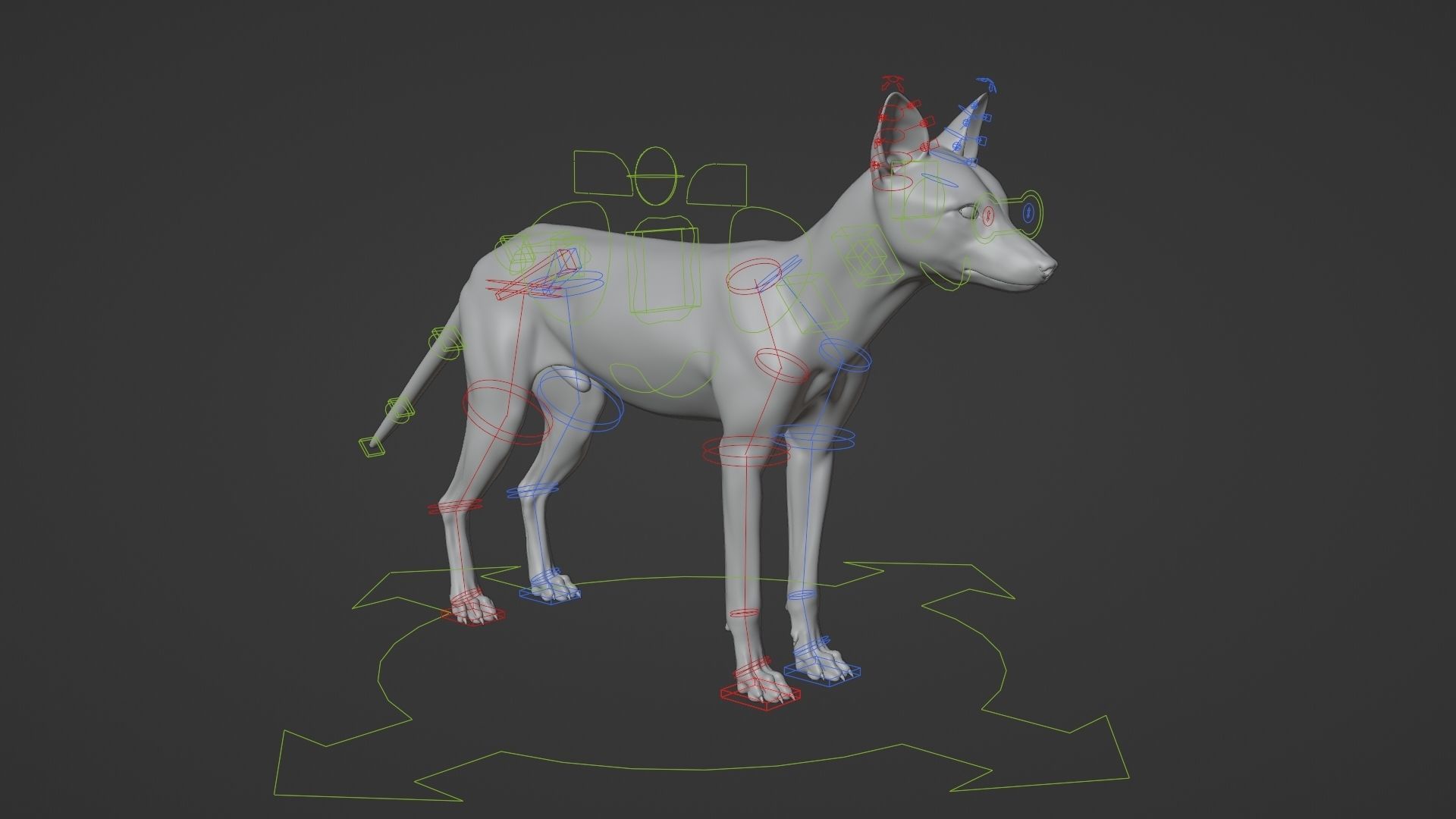 Red Fox Animation VFX Grace 3D model_24