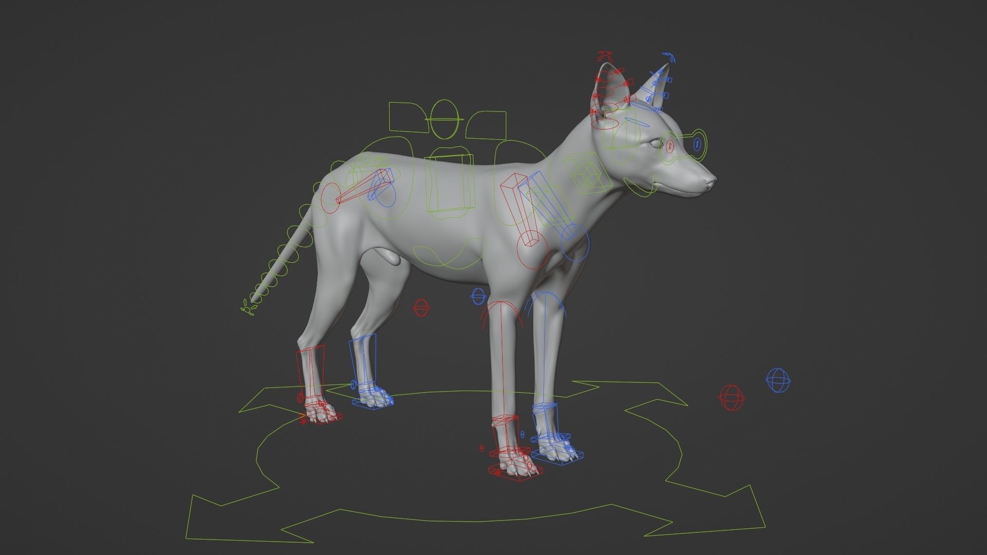 Red Fox Animation VFX Grace 3D model_22