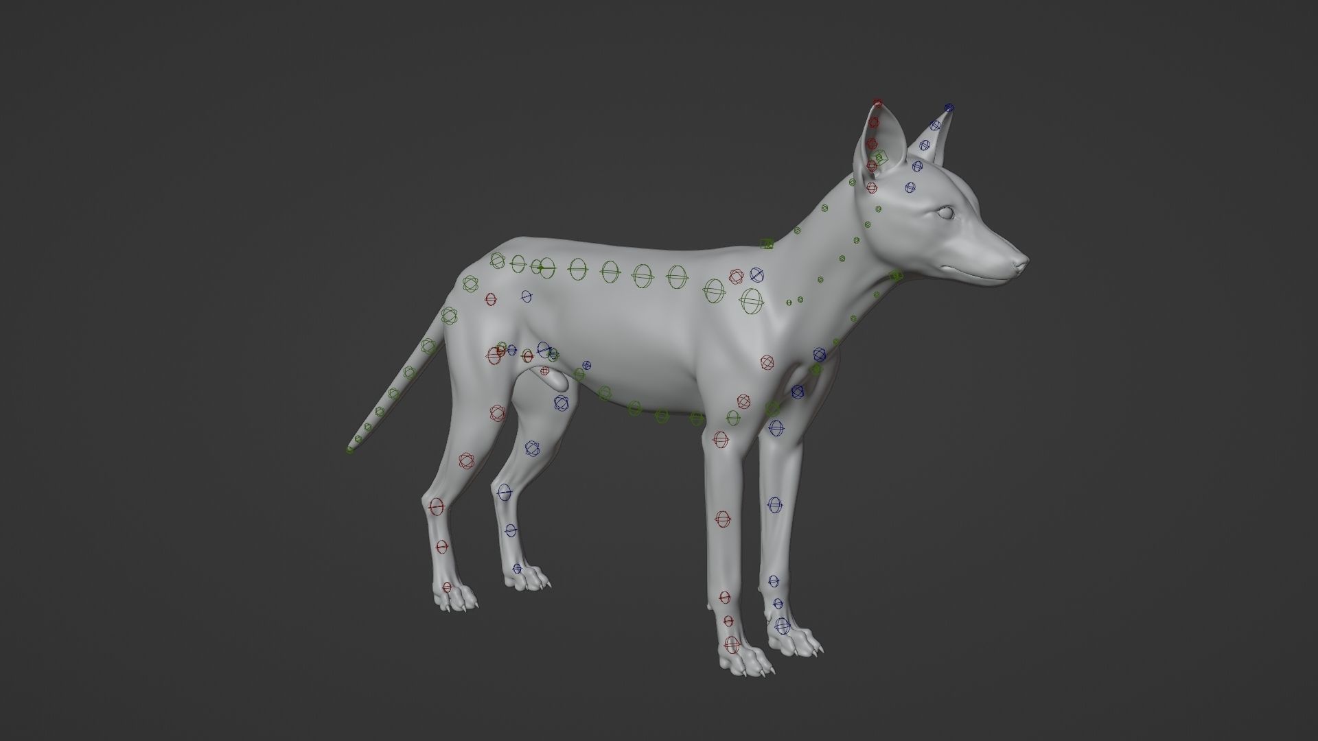 Red Fox Animation VFX Grace 3D model_26