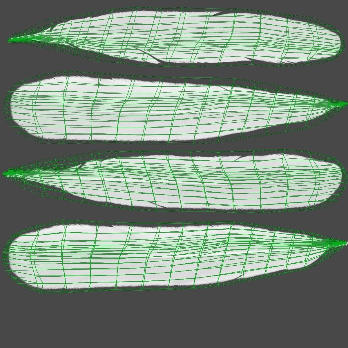 Red-Crowned Crane Animation VFX Grace 3D model_54