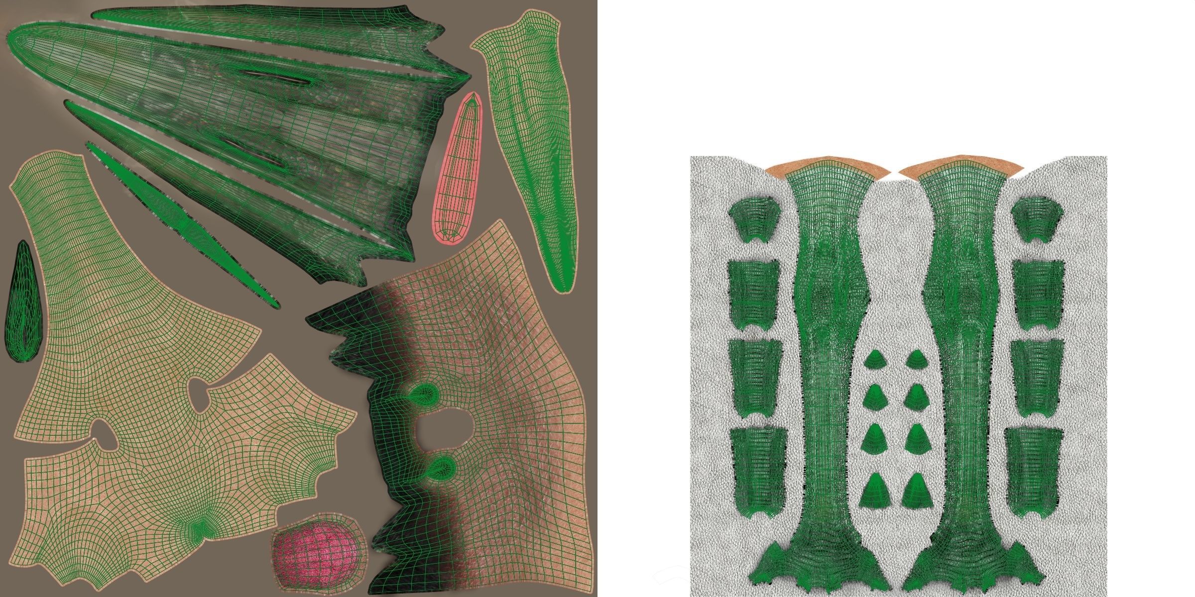 Red-Crowned Crane Animation VFX Grace 3D model_43