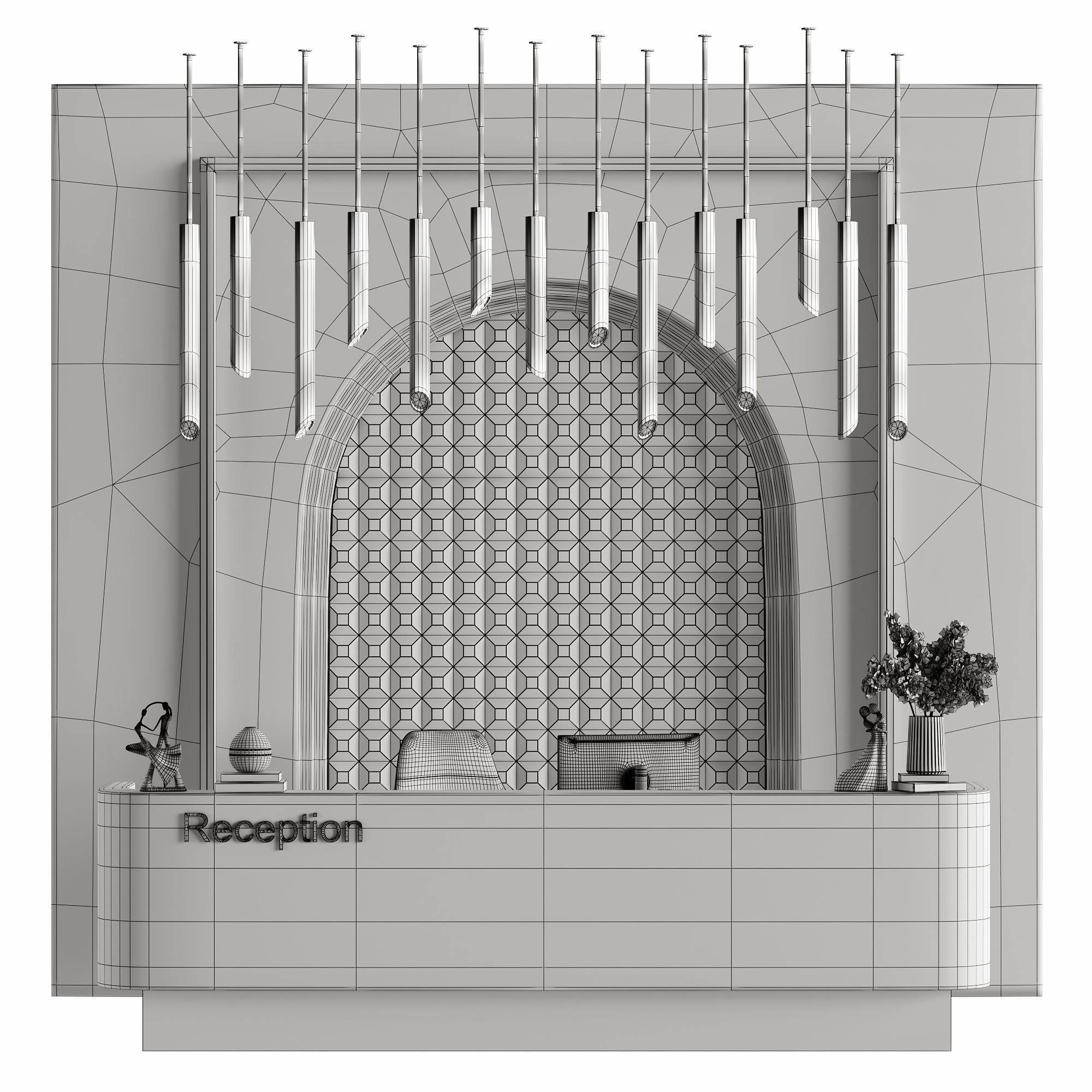 Reception 4 3D model_5