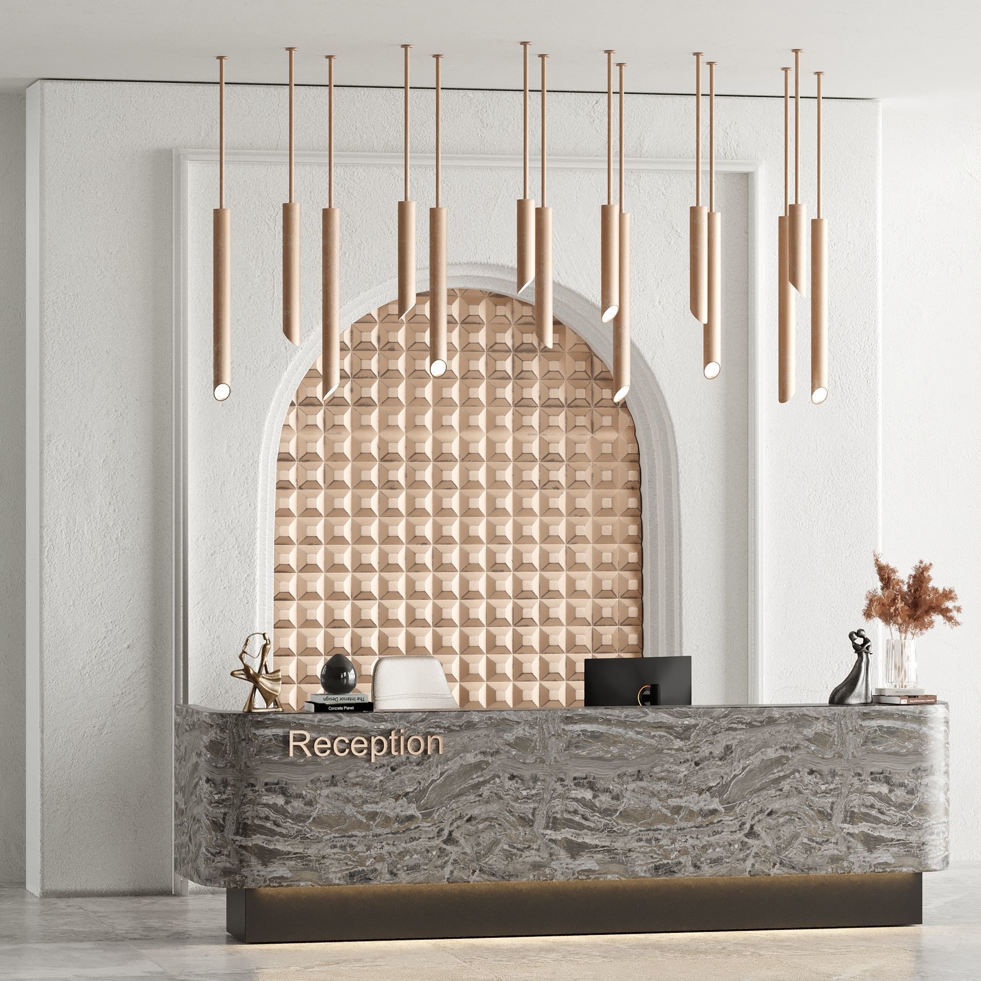 Reception 4 3D model_3