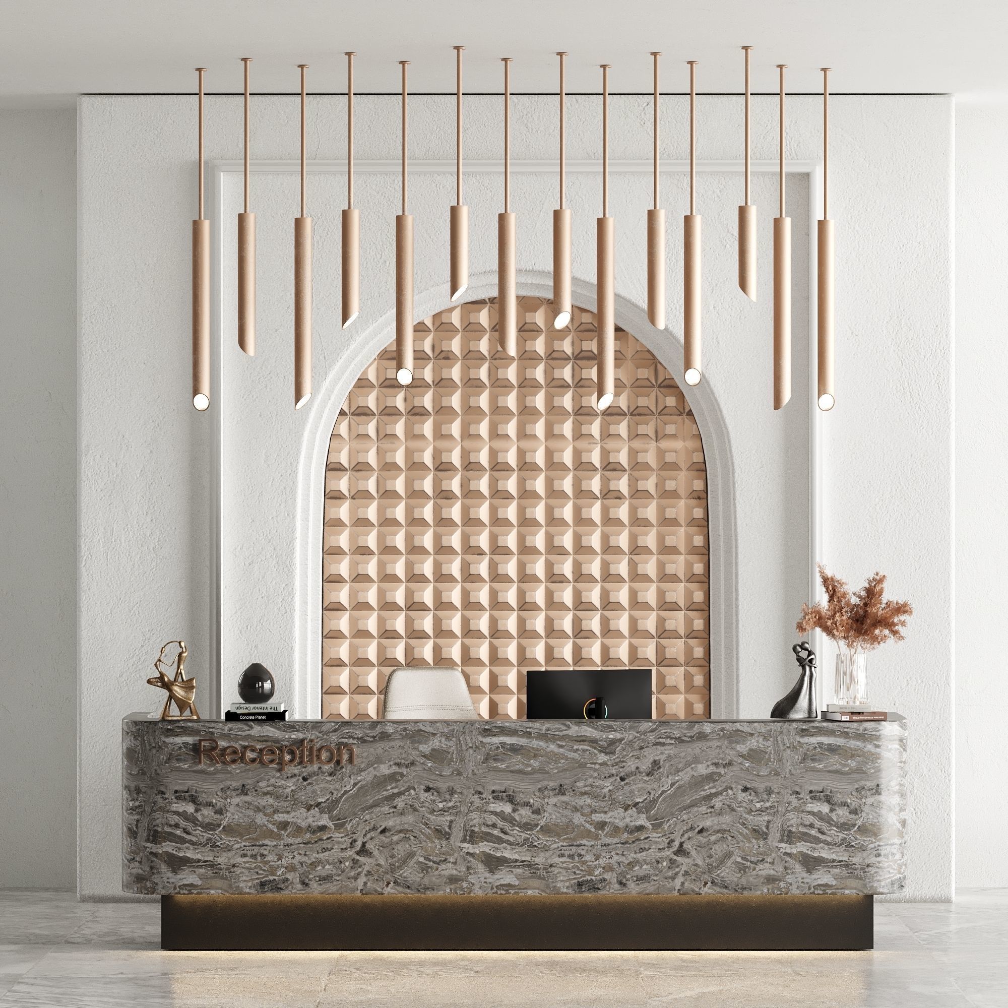 Reception 4 3D model_1