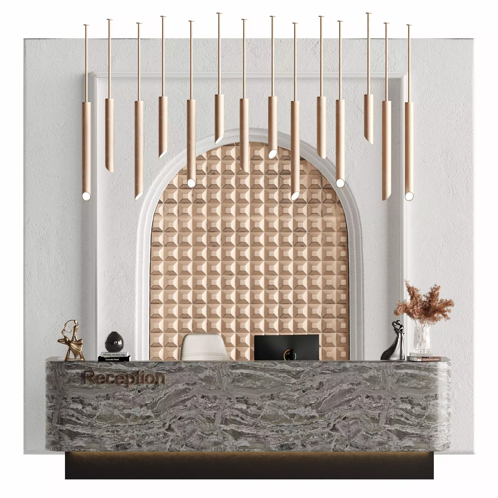 Reception 4 3D model_0