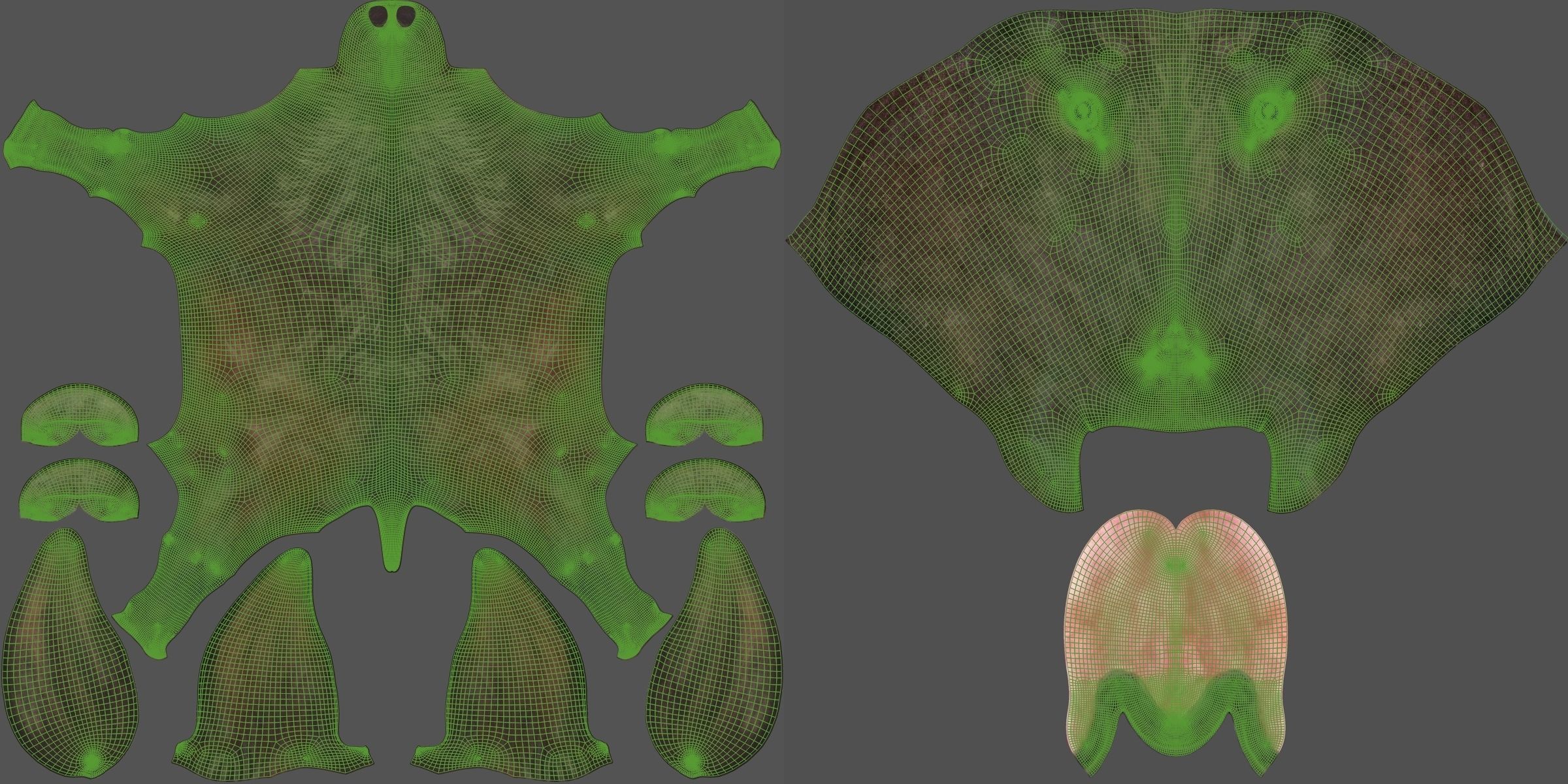 Donkey Summer Animation VFX Grace 3D model_27