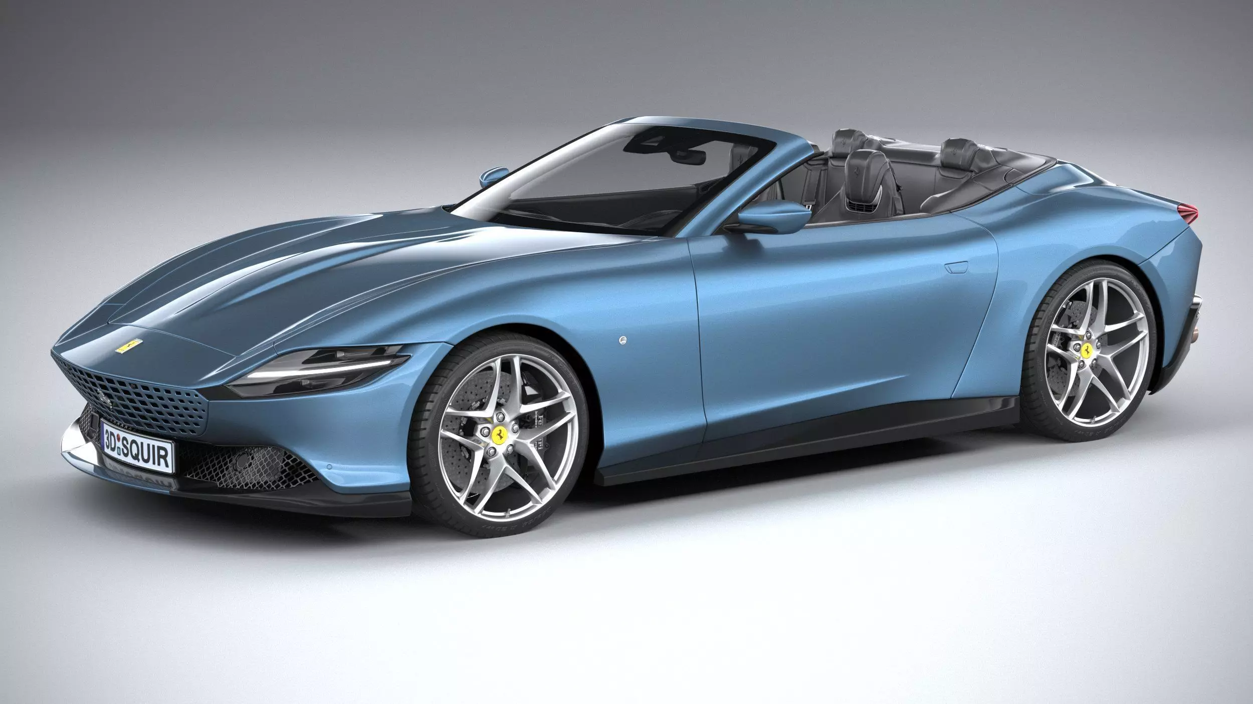 Ferrari Roma Spider 2024 3D model
