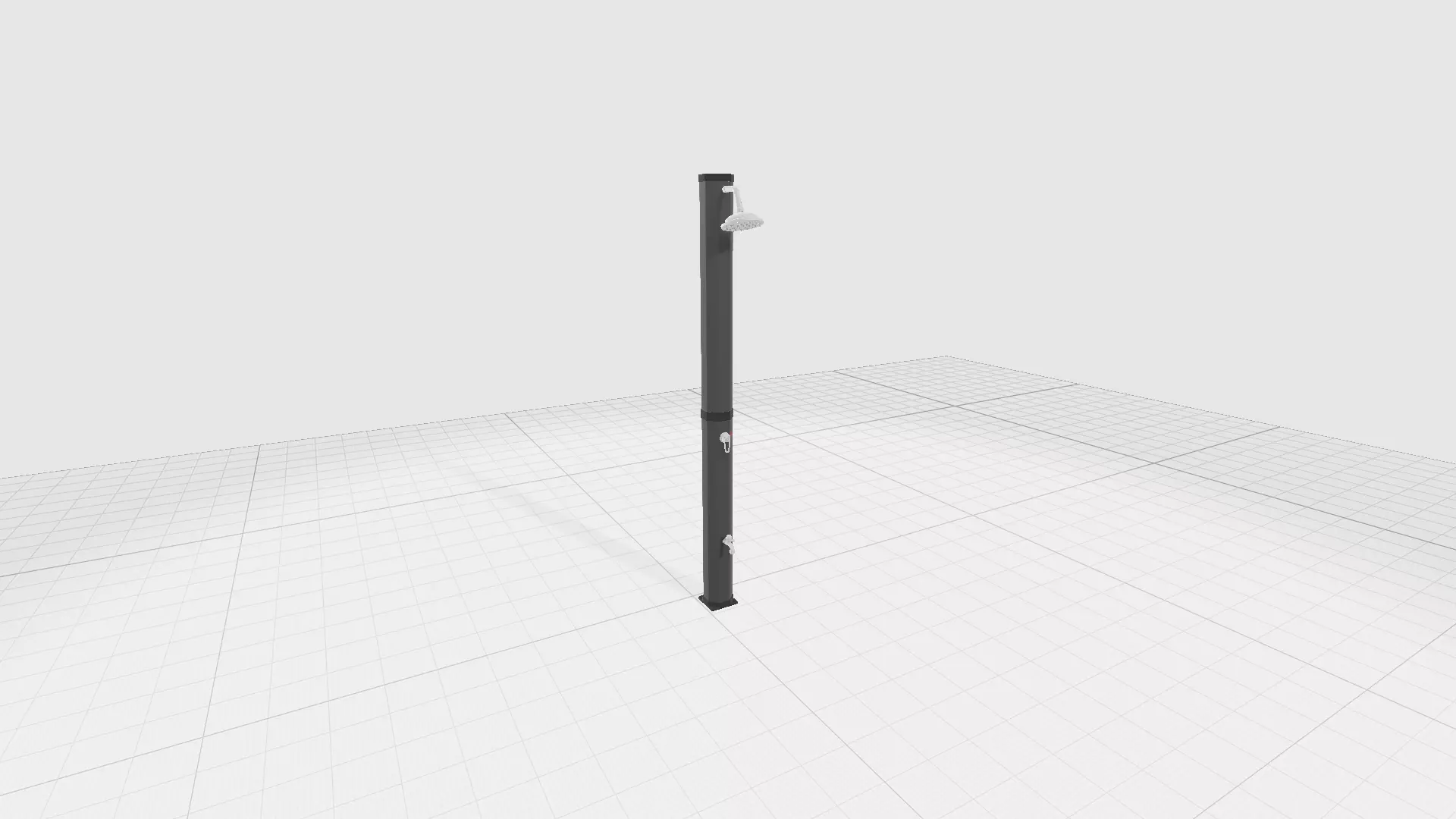 shower faucet 3D print model_0