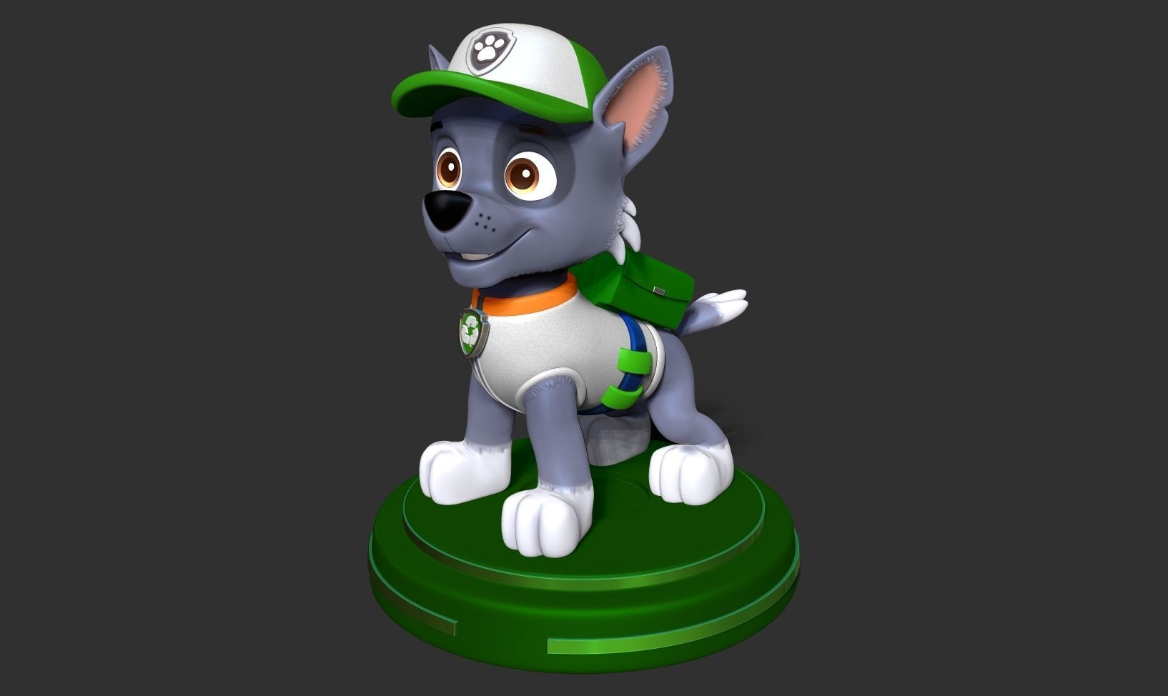 Rocky - Paw Patrol Fanart 3D print model_16