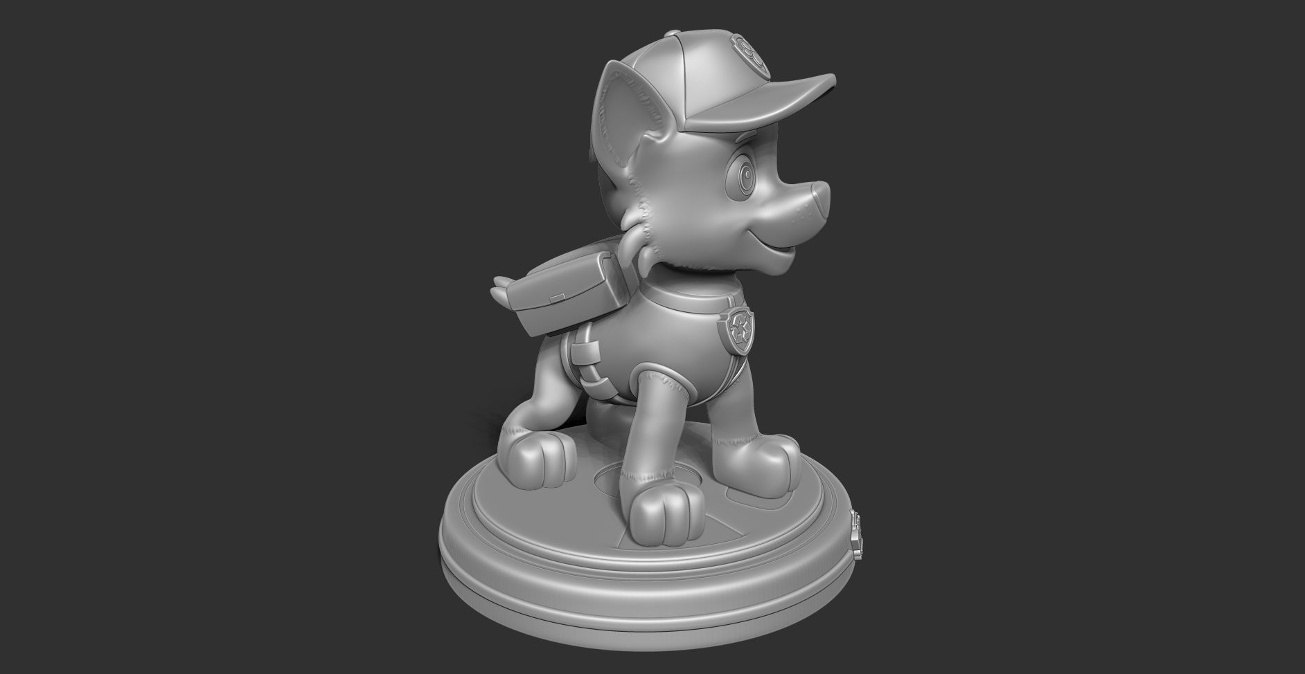 Rocky - Paw Patrol Fanart 3D print model_19
