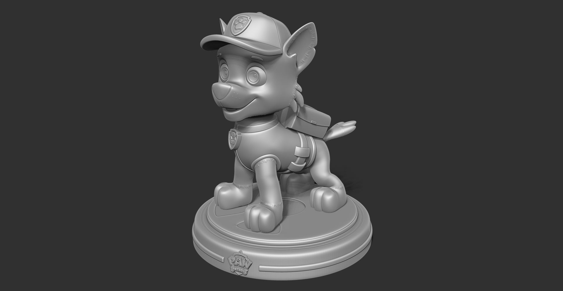 Rocky - Paw Patrol Fanart 3D print model_17