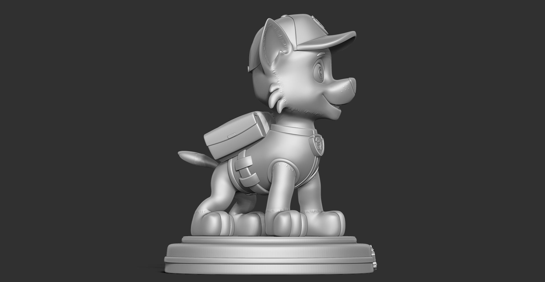 Rocky - Paw Patrol Fanart 3D print model_15