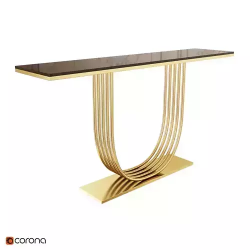 Console black 1500 mm