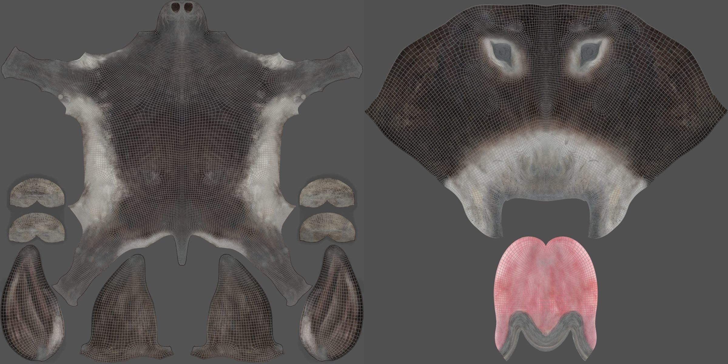 Donkey Animation VFX Grace 3D model_26