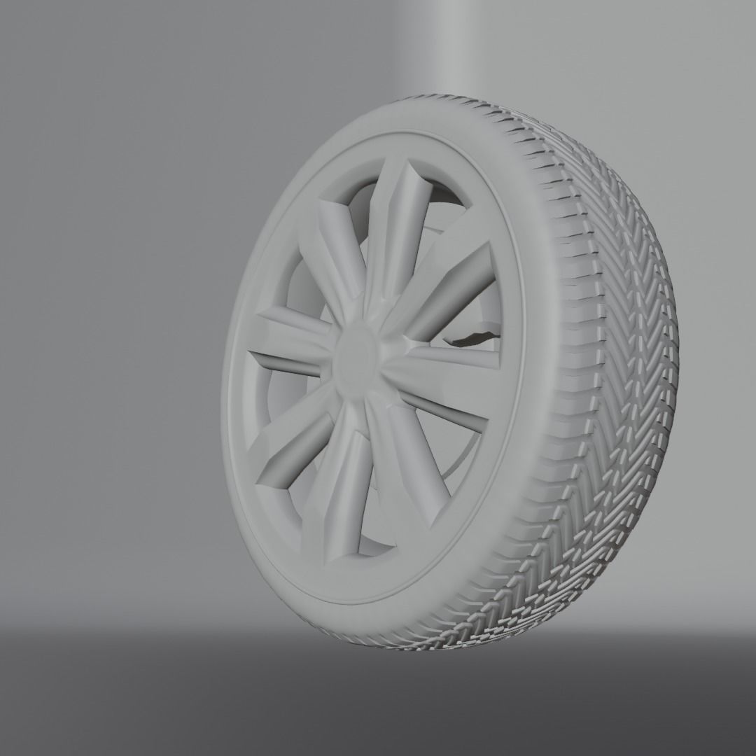 Car Rim Free 3D model_2