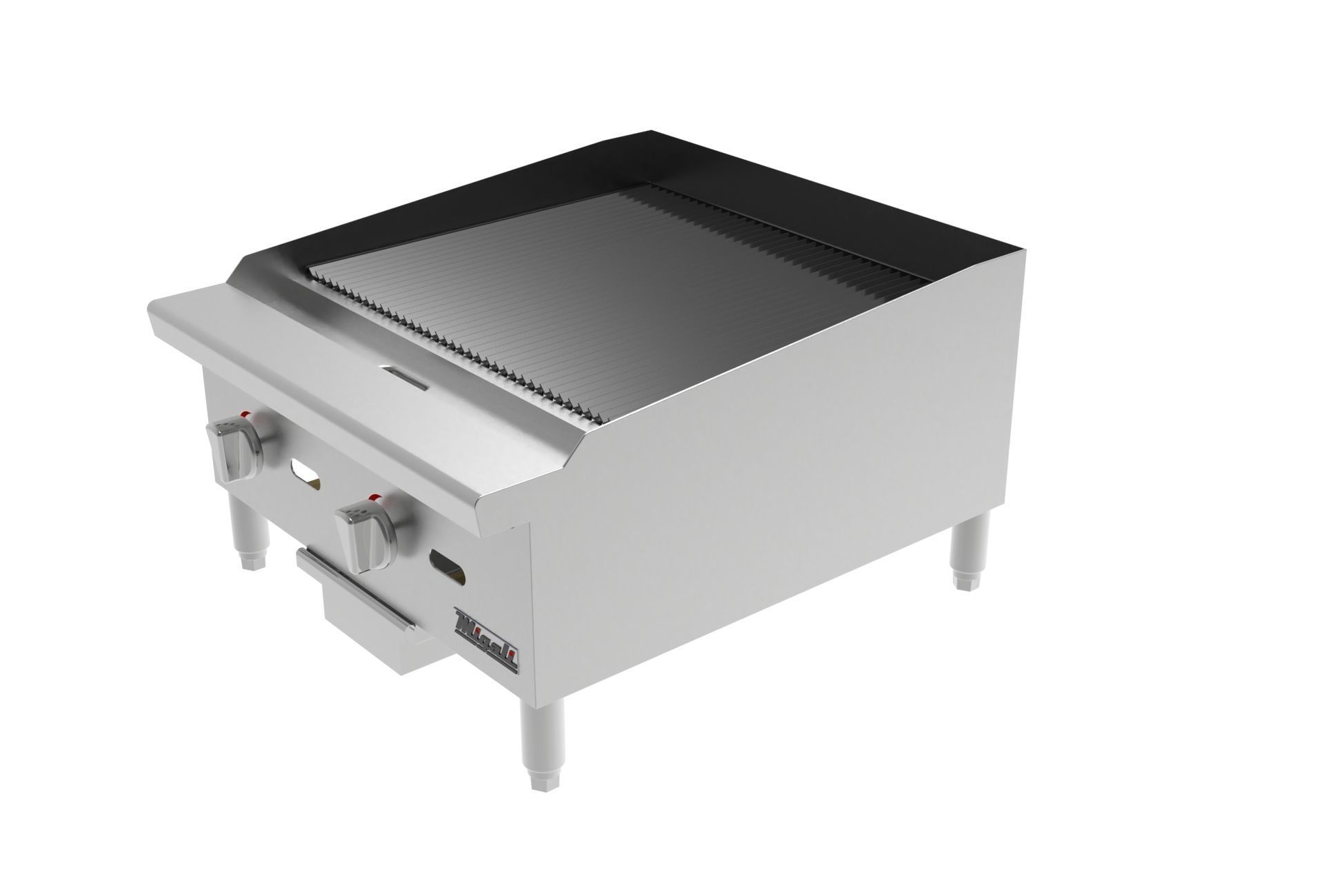  Wide Radiant Broiler 24 in  3D model_8