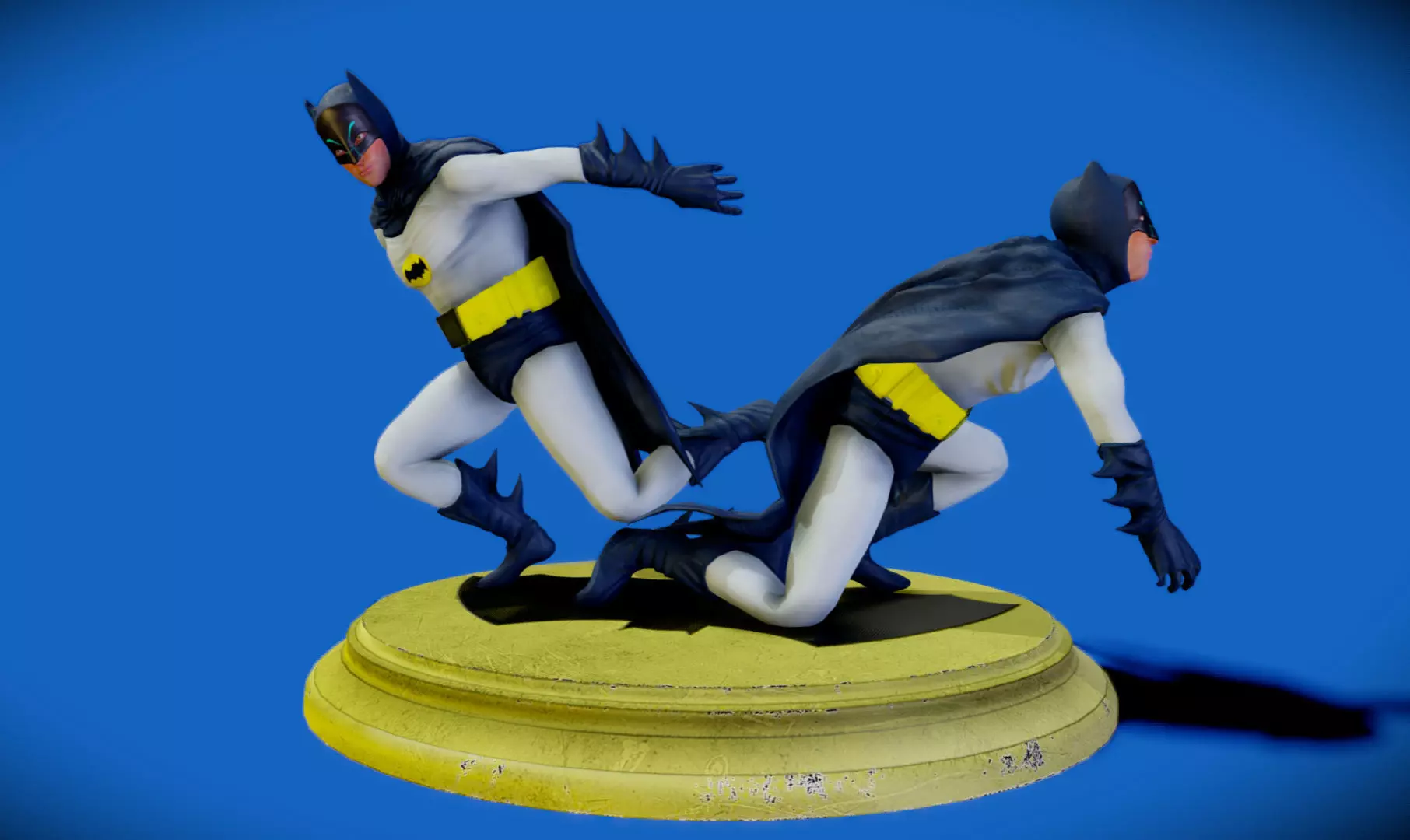 Adam West Batman 1966 3D Model Ready to Print STL 3D print model
