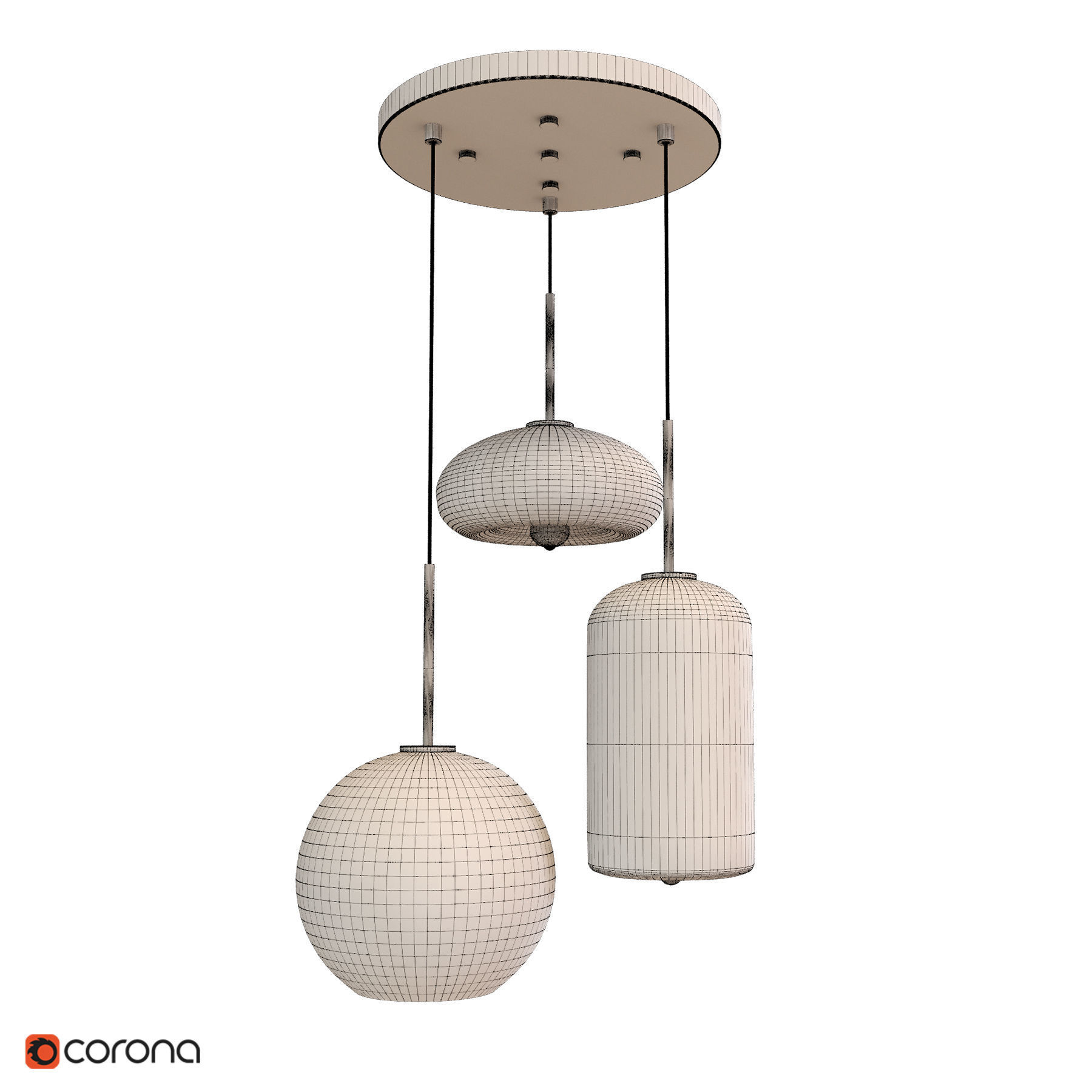 VILMO TRIO Model C Low-poly 3D model_2