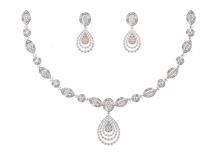 Women Necklace Earring Set STL JCD Details